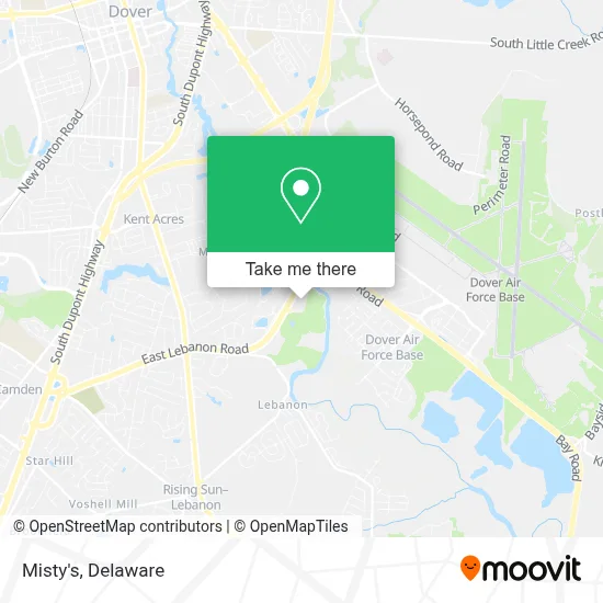 Misty's map