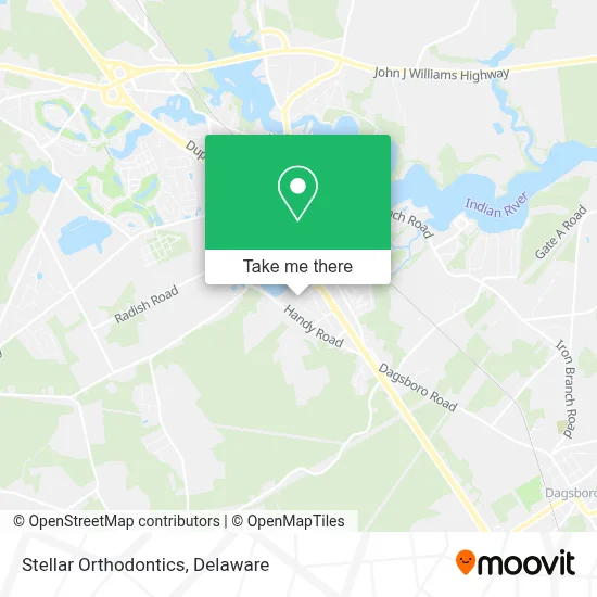 Stellar Orthodontics map