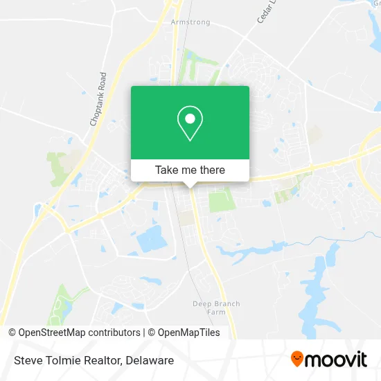 Steve Tolmie Realtor map