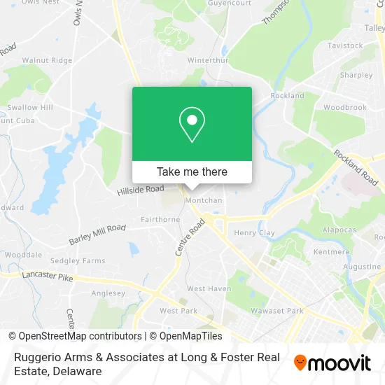 Ruggerio Arms & Associates at Long & Foster Real Estate map