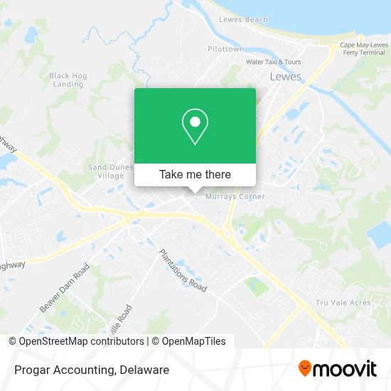 Progar Accounting map