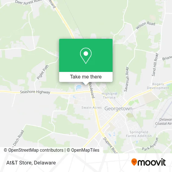 At&T Store map