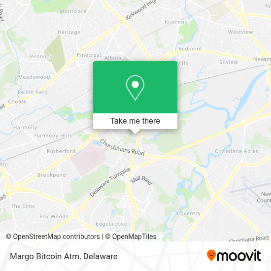 Margo Bitcoin Atm map