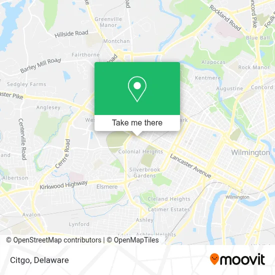 Citgo map