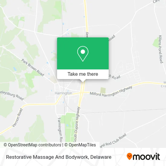 Restorative Massage And Bodywork map