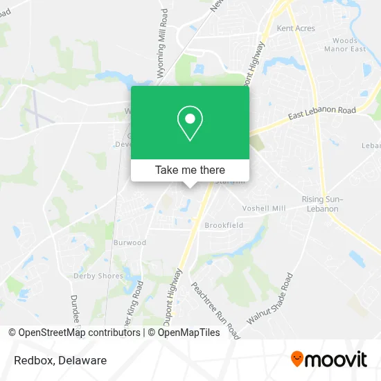 Redbox map