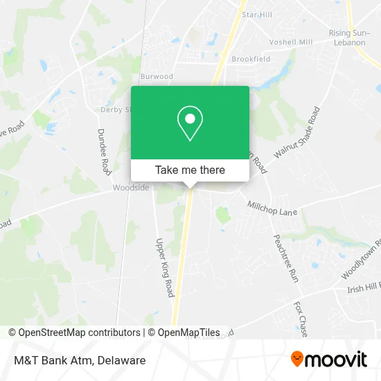 M&T Bank Atm map