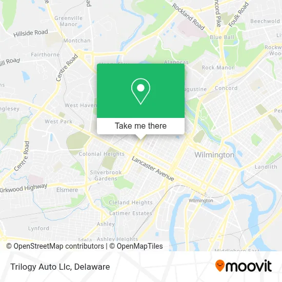 Trilogy Auto Llc map