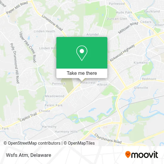 Wsfs Atm map