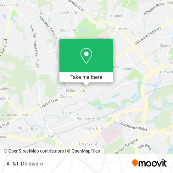 At&T map