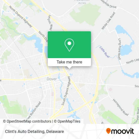 Clint's Auto Detailing map