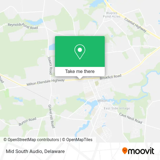 Mid South Audio map