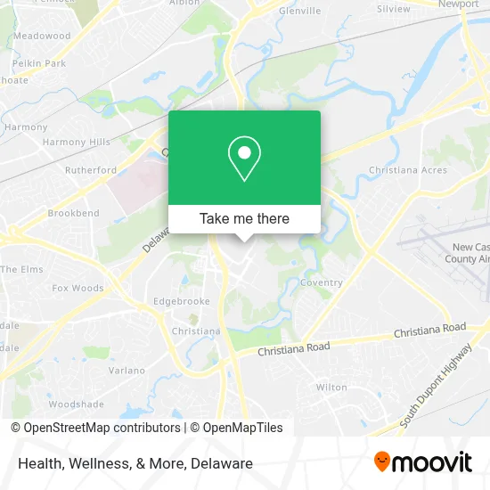 Health, Wellness, & More map