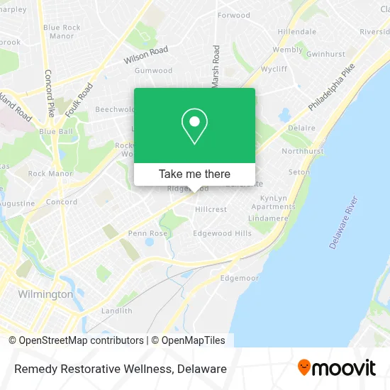 Remedy Restorative Wellness map