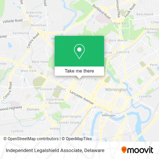 Independent Legalshield Associate map