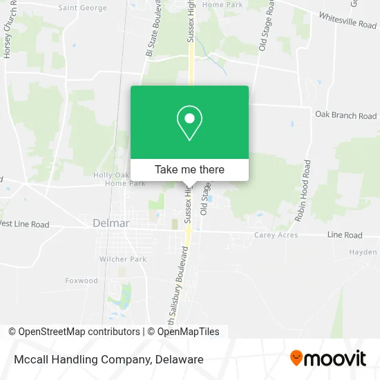 Mccall Handling Company map