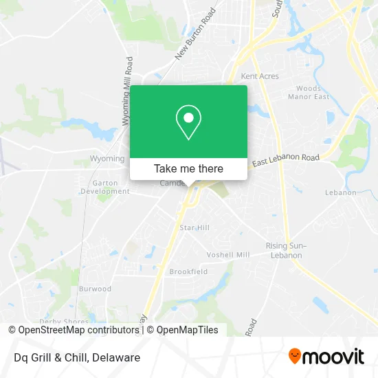Dq Grill & Chill map