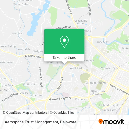 Aerospace Trust Management map