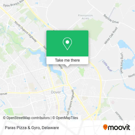 Paras Pizza & Gyro map