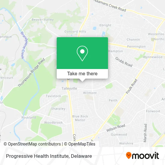 Progressive Health Institute map
