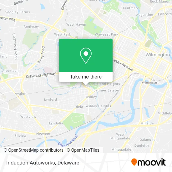 Induction Autoworks map
