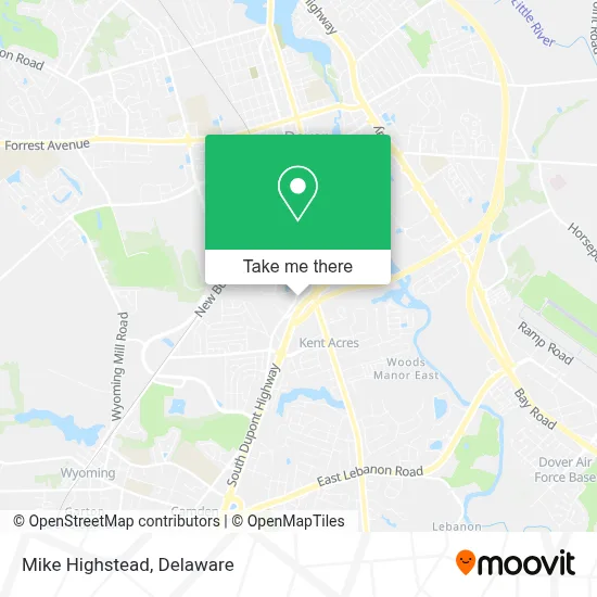 Mike Highstead map