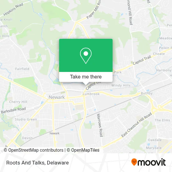 Roots And Talks map