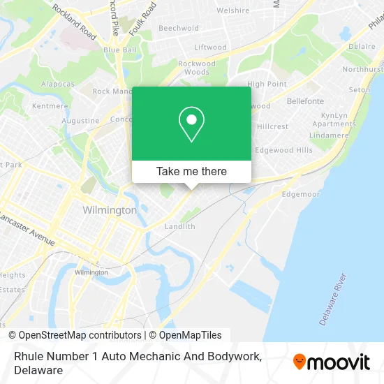 Rhule Number 1 Auto Mechanic And Bodywork map
