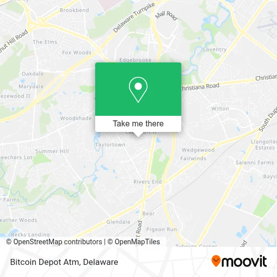Bitcoin Depot Atm map