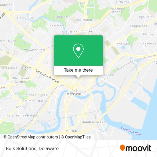Bulk Solutions map