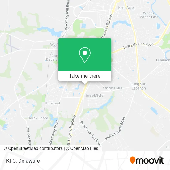 Kfc map