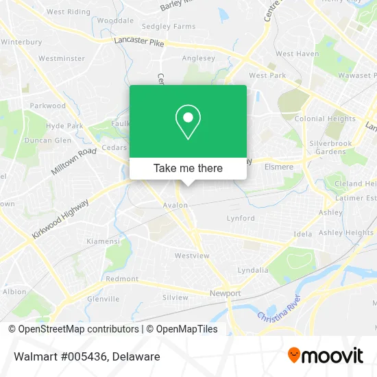 Walmart #005436 map
