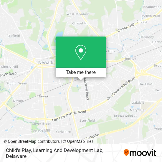 Child's Play, Learning And Development Lab map