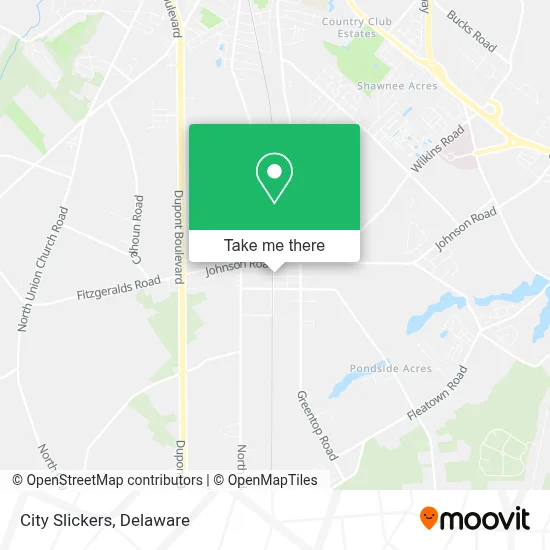 City Slickers map