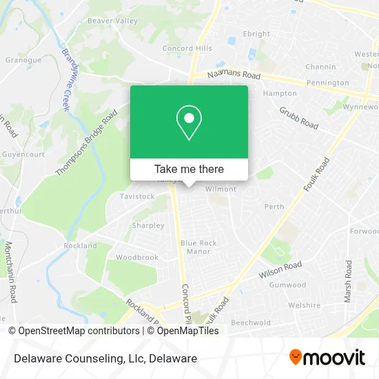 Delaware Counseling, Llc map