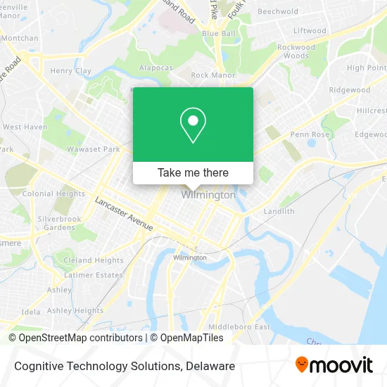 Cognitive Technology Solutions map