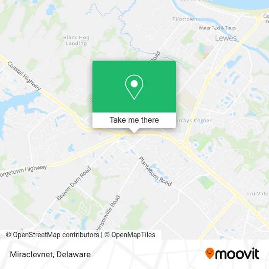 Miraclevnet map