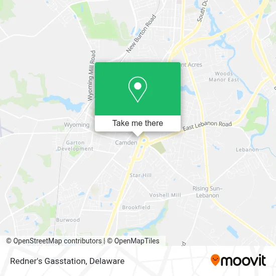 Redner's Gasstation map