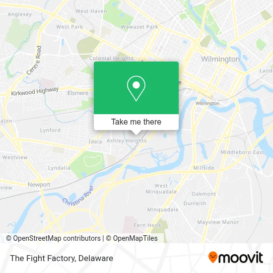 The Fight Factory map