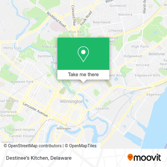 Destinee's Kitchen map