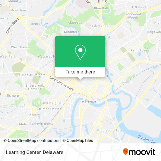 Learning Center map
