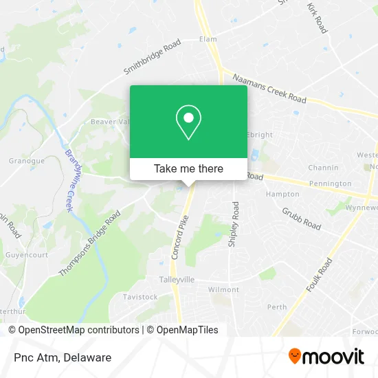 Pnc Atm map