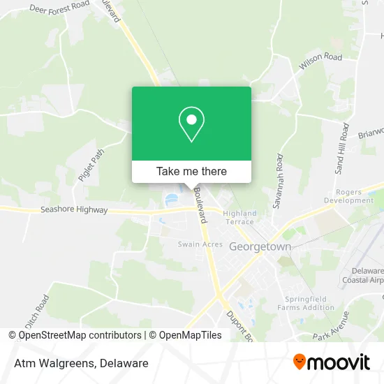 Atm Walgreens map