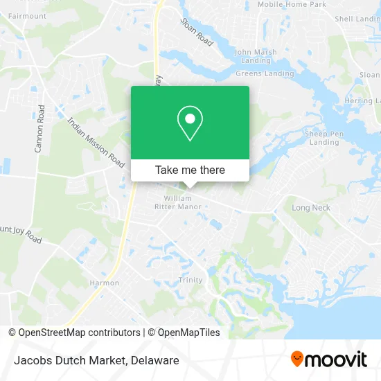 Jacobs Dutch Market map