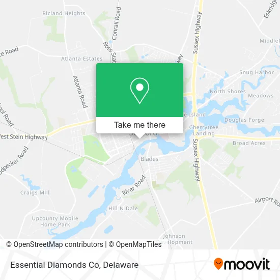 Essential Diamonds Co map