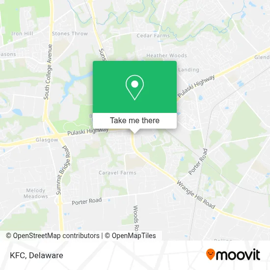 Kfc map