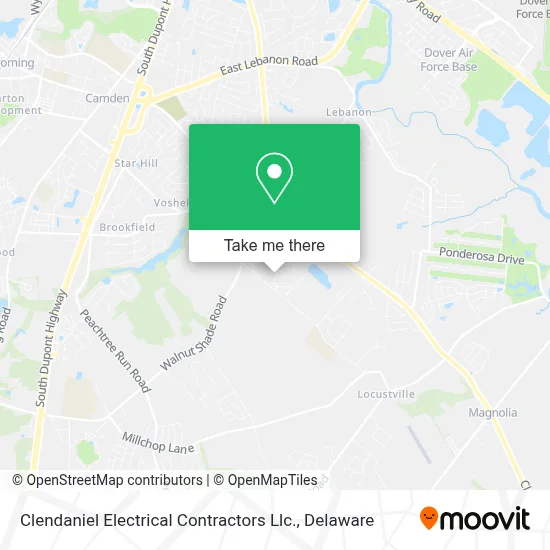 Clendaniel Electrical Contractors Llc. map