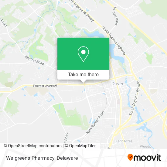 Walgreens Pharmacy map