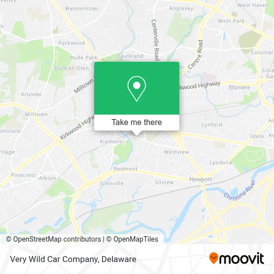 Very Wild Car Company map