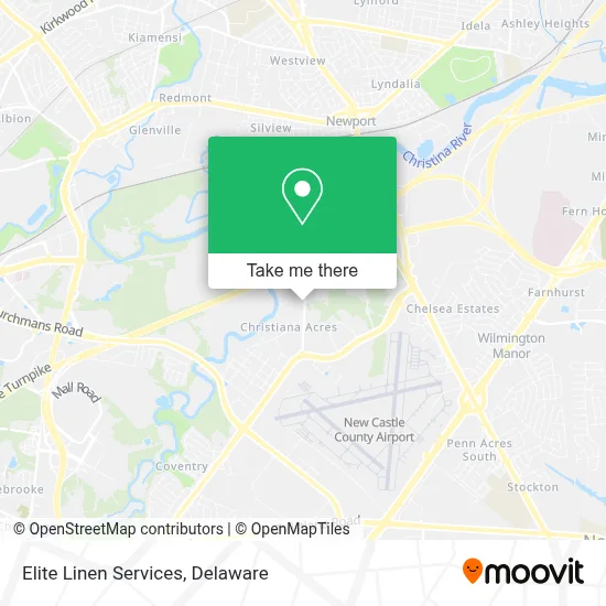 Elite Linen Services map
